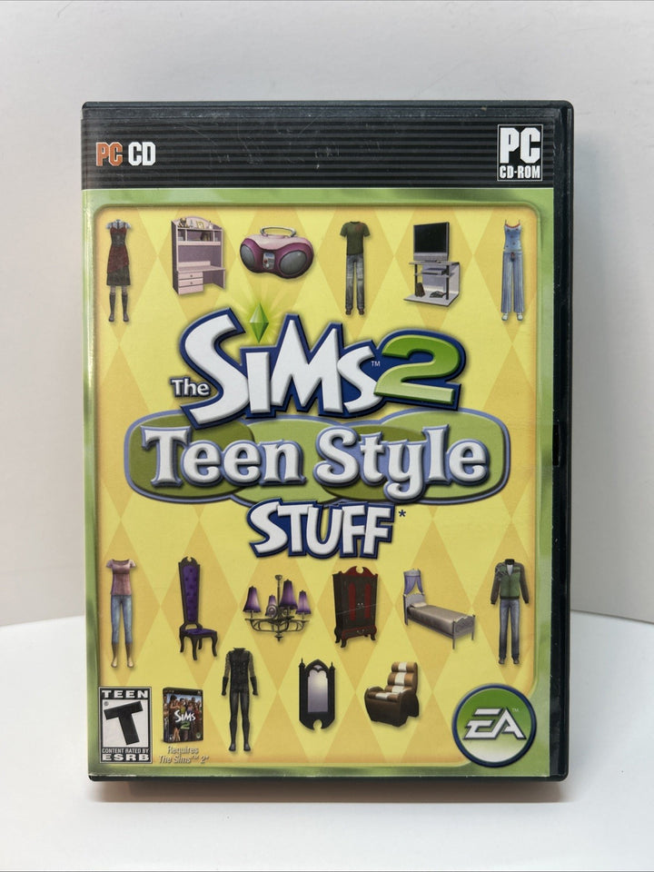 The Sims 2: Teen Style Stuff - PC CD-ROM 2007