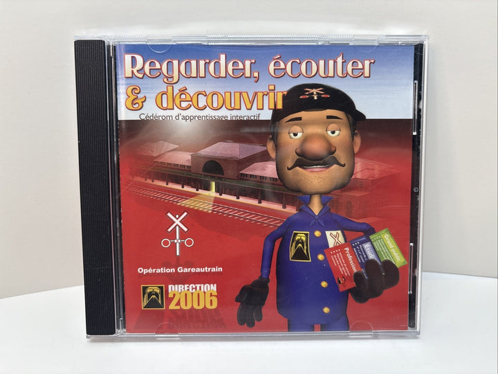 Operation Gareautrain - Cédérom Interactif - PC  CD-ROM