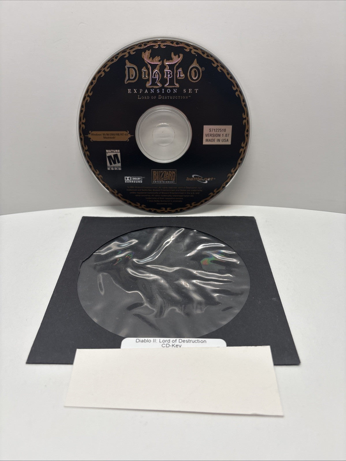 Diablo 2 Expansion Set Lord of Destruction (2001) PC CD-ROM - Disc Only