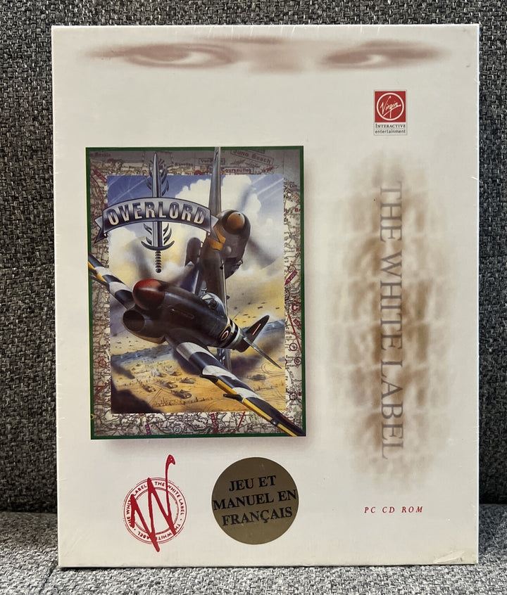Overlord: The White Label (PC) Big Box Flight Combat Simulator – Sealed French