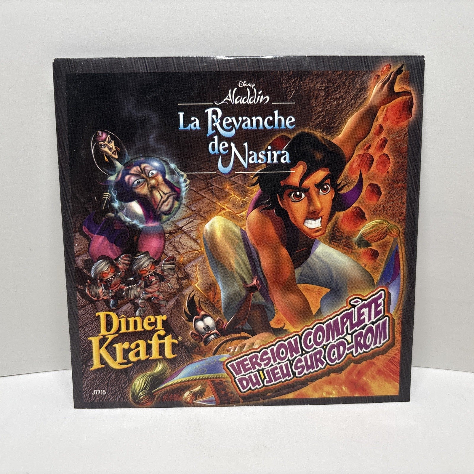 Disney Aladdin La Revanche de Nasira - Diner Kraft Sealed