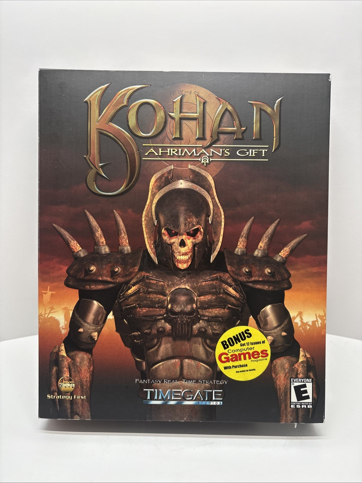 Kohan Ahriman's Gift (2001) PC CD-ROM Big Box