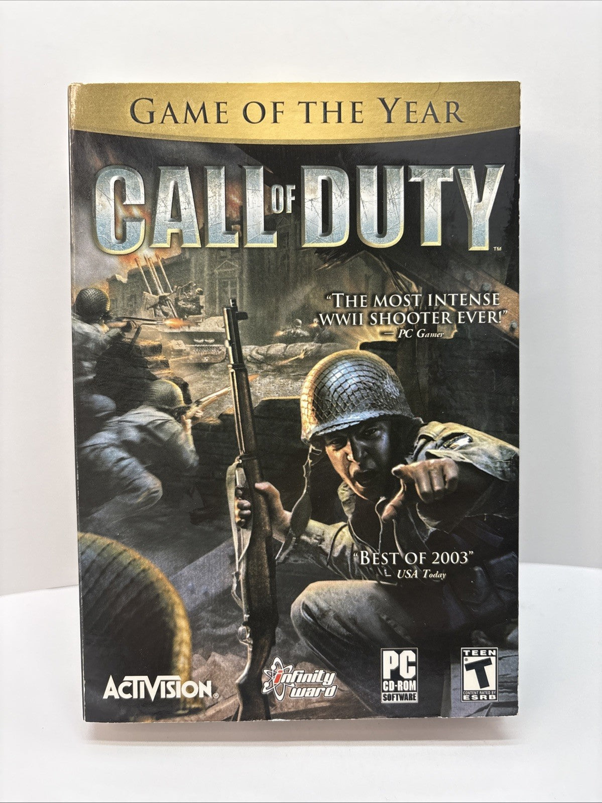 Call of Duty Game Of The Year Edition (2003) PC CD-ROM Open Box