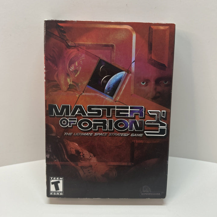 Master of Orion 3 PC Game The Ultimate Space Strategy Game Complete CIB
