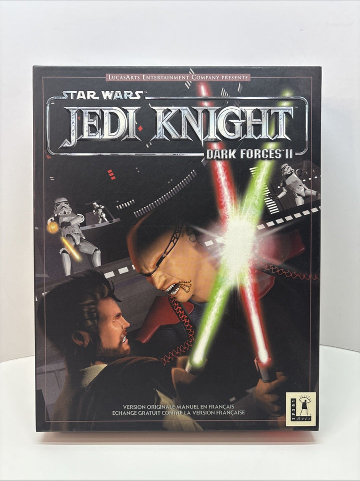 Star Wars Jedi Knight Dark Forces II - Big Box PC CD-Rom 1997 Complete - French