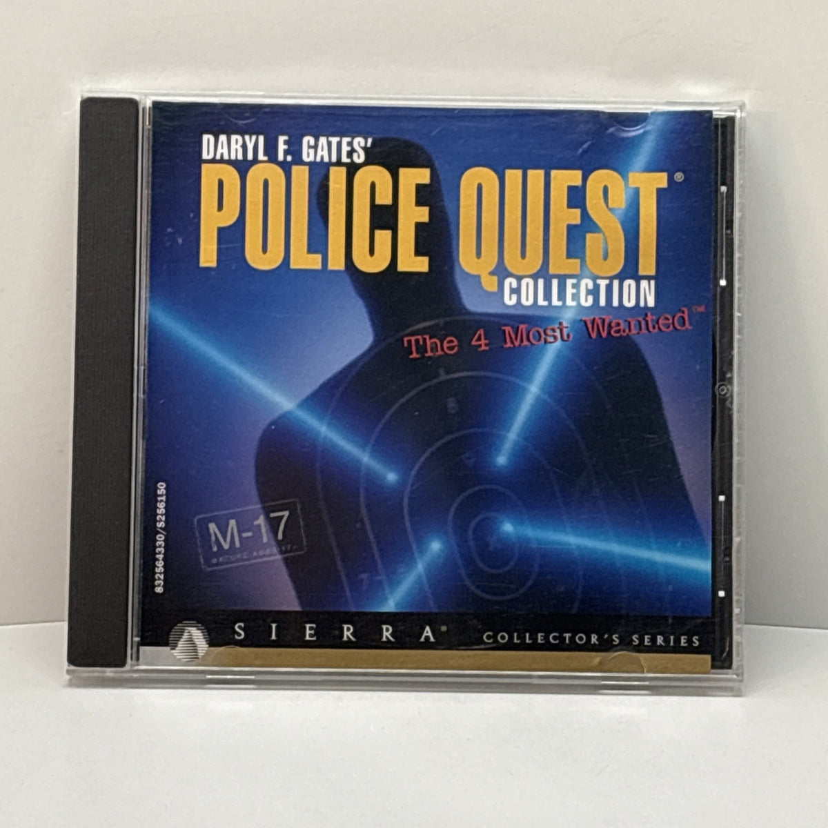 Daryl F Gates Police Quest Collection The 4 Most Wanted -PC CD-ROM, 1995, Sierra