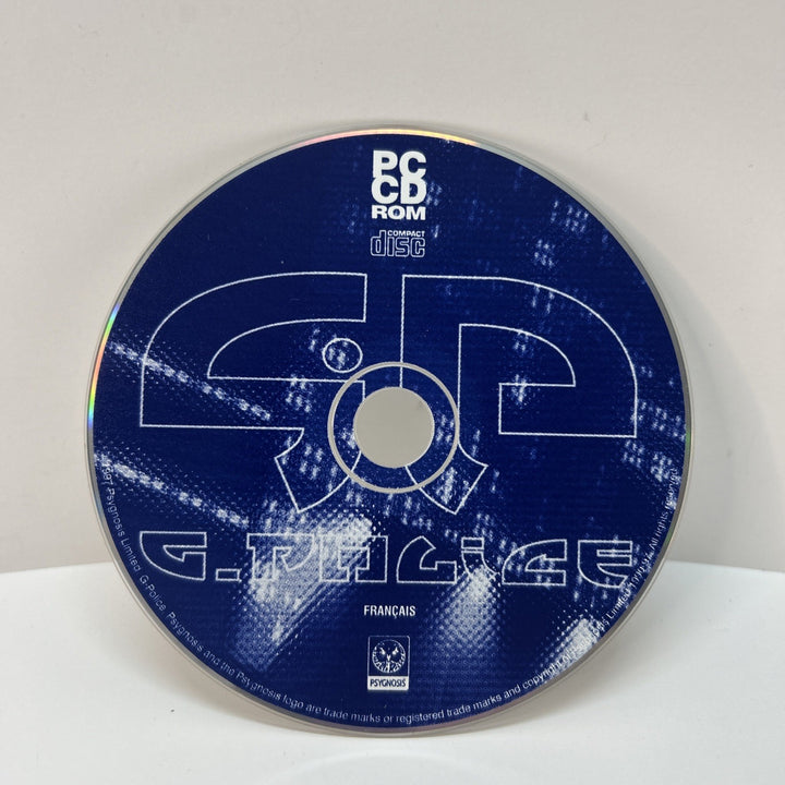 G-POLICE by Psygnosis (PC CD-ROM, 1997) Disk Only - French Français