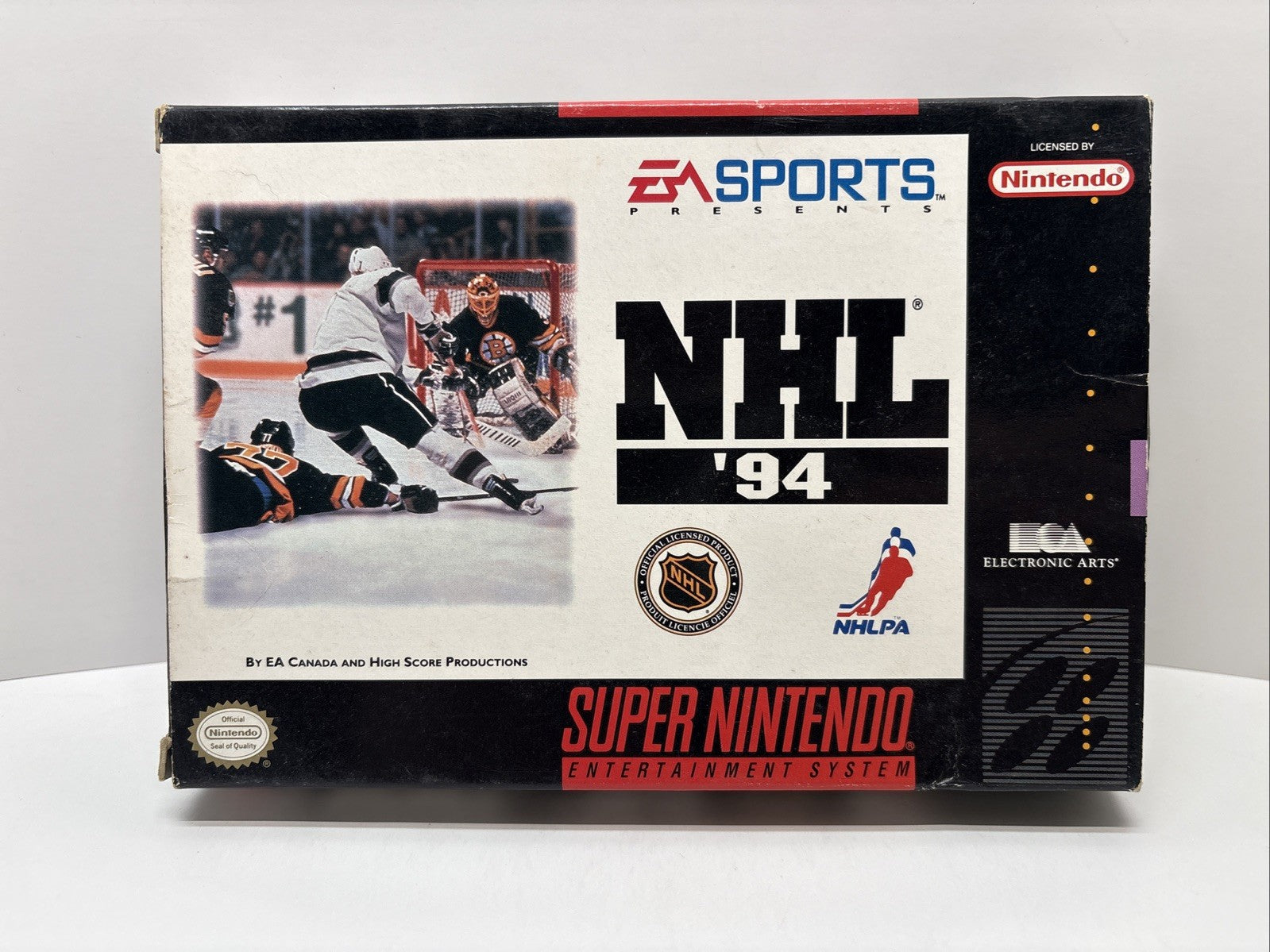 NHL '94 for Super Nintendo (SNES) In Box (CB) No Manual