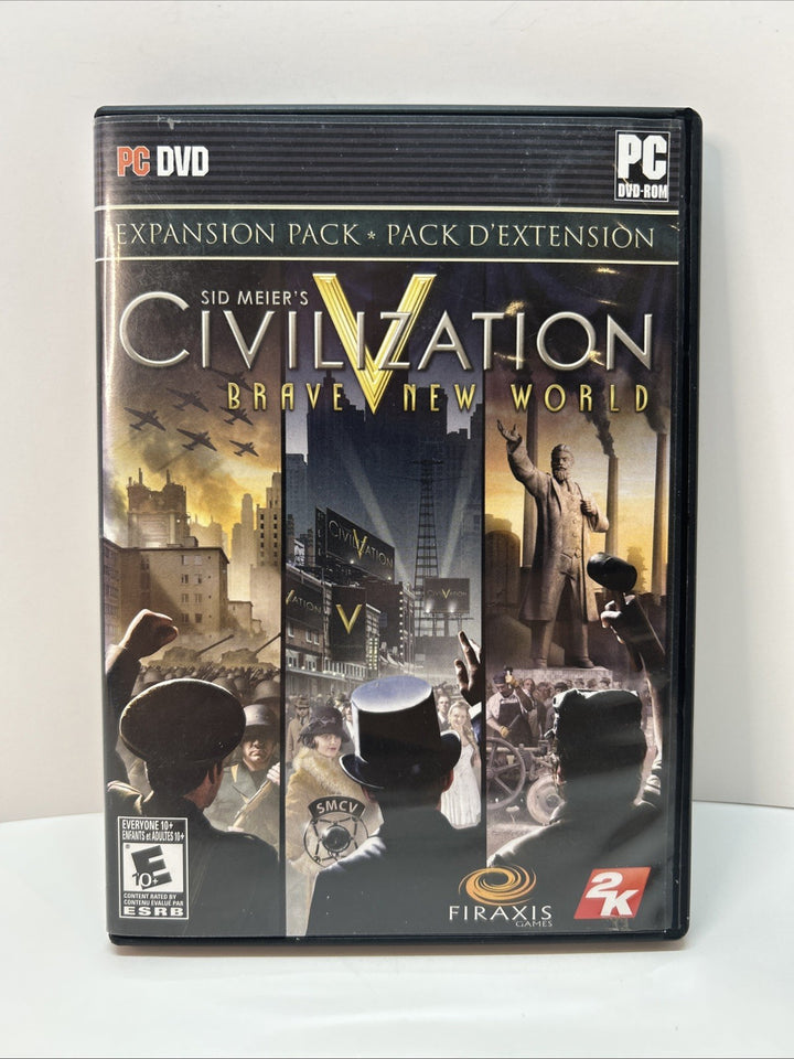 Sid Meier's Civilization V 5: Brave New World Expansion Pack PC Game