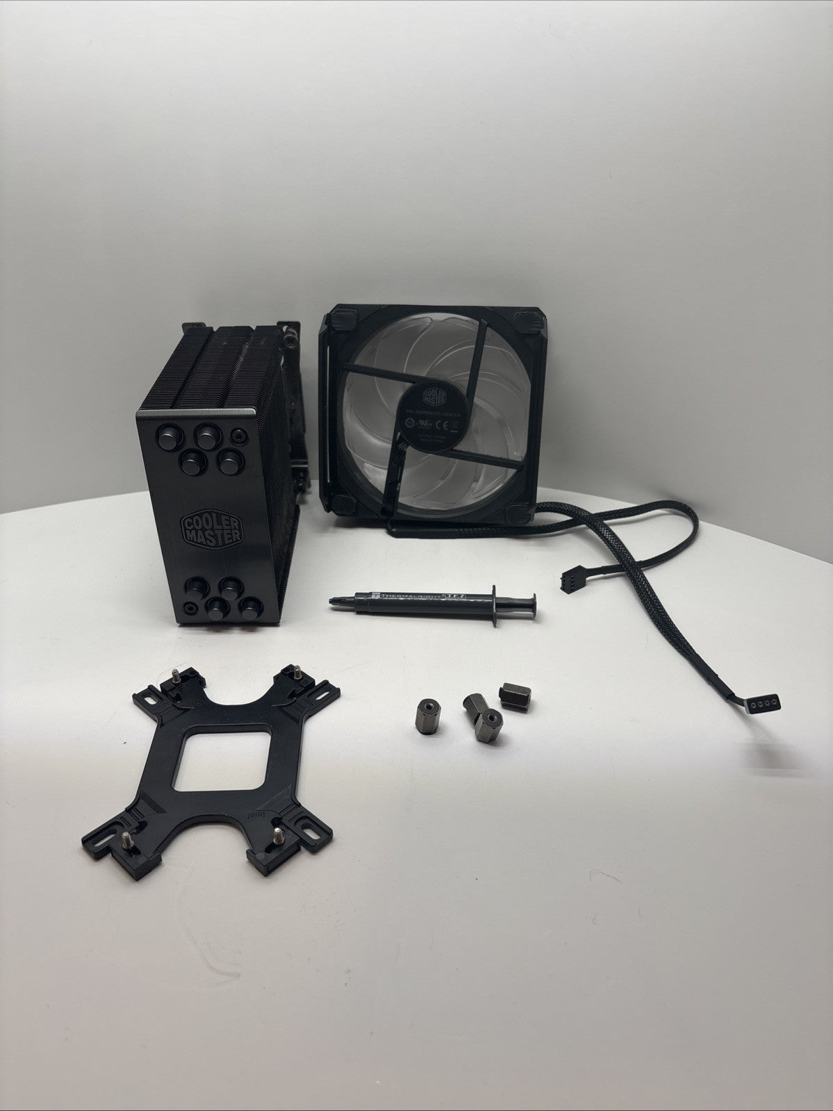 Cooler Master Hyper 212 RGB Black Edition CPU Cooler with RGB fan