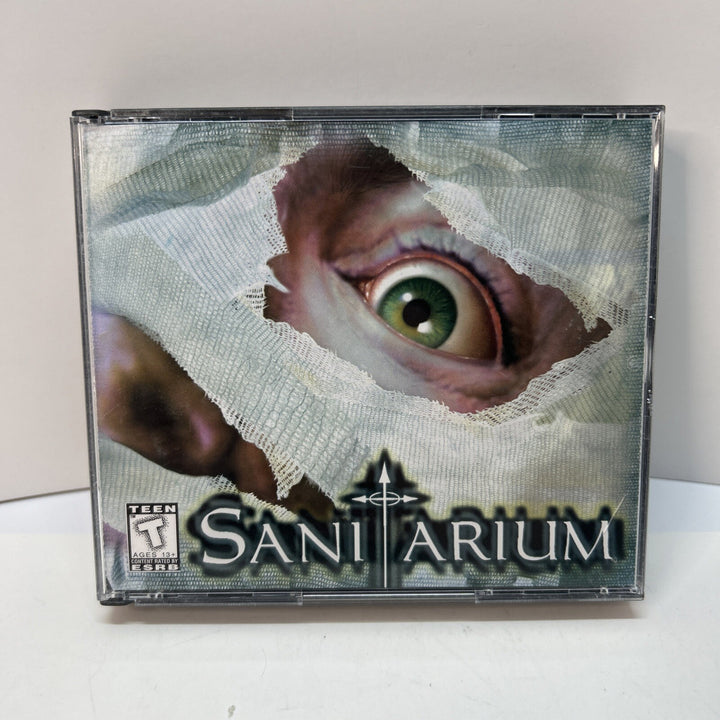 Sanitarium 3 Disc CD ROM Horror PC Video Game 1997/1998