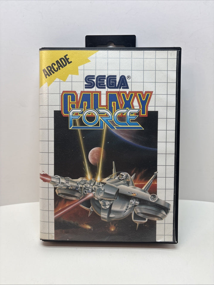 Galaxy Force (Sega Master System) - PAL - Boxed - Inc Manual