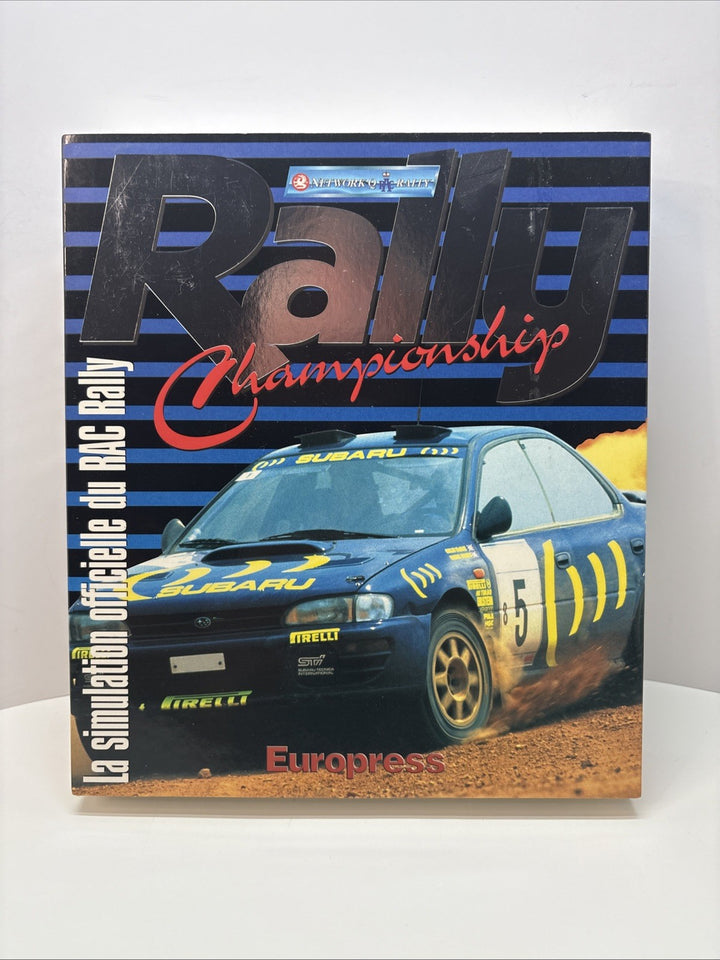 RALLY CHAMPIONSHIP PC CD-ROM (2001) Big Box Eurpress Network Q RAC