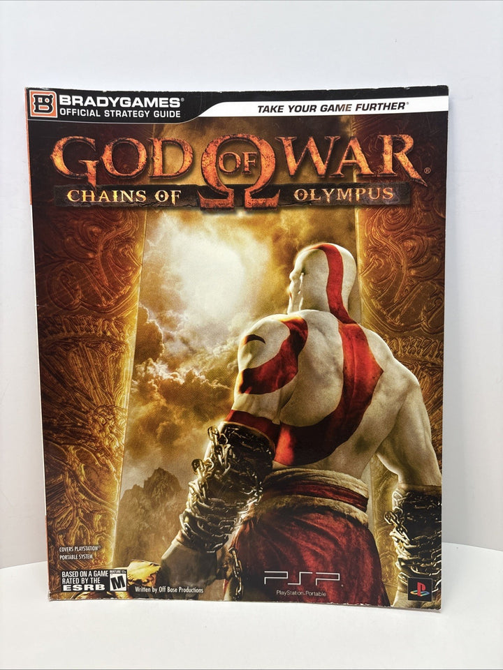 God of War: Chains of Olympus Official Strategy Guide Brady Games for PSP