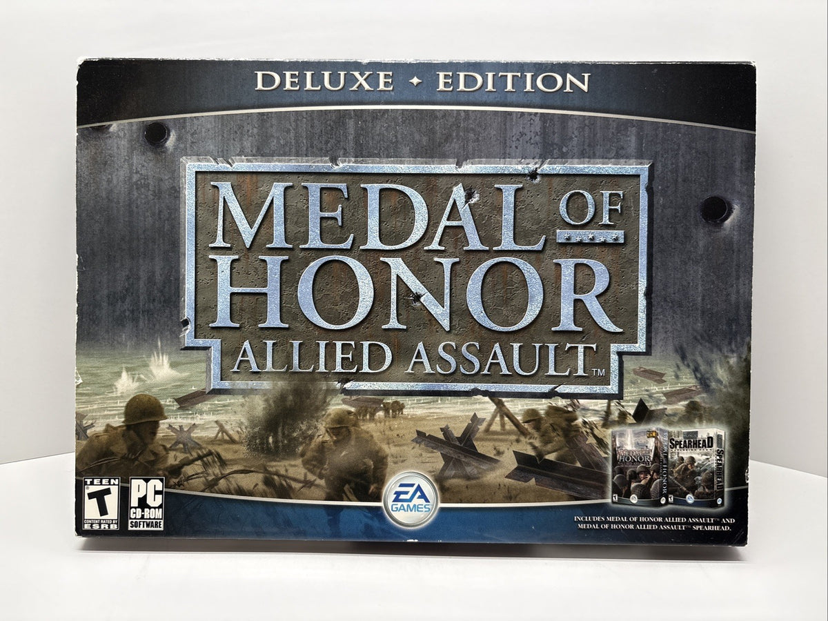Medal of Honor: Allied Assault Deluxe Edition PC Big Box CIB