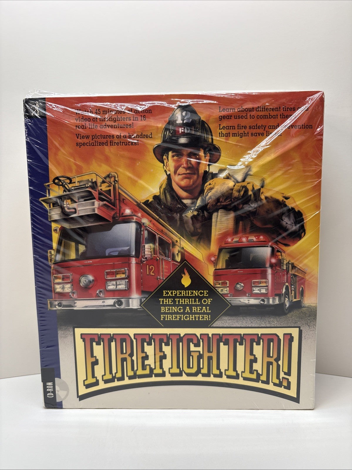 Firefighter! Mac CD-ROM Simon & Schuster Interactive 1994 for Apple Macintosh