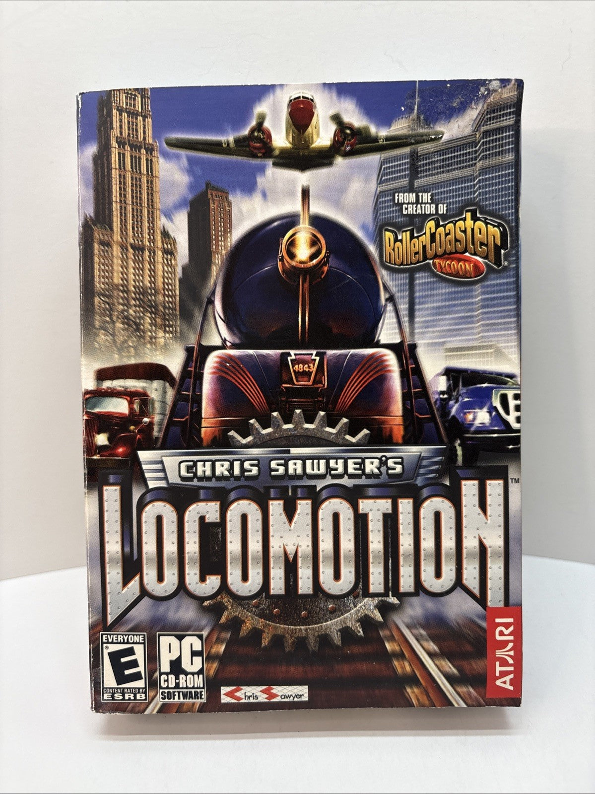 Chris Sawyer's Locomotion PC GAME 2004 Complete w/ Manual Small Box