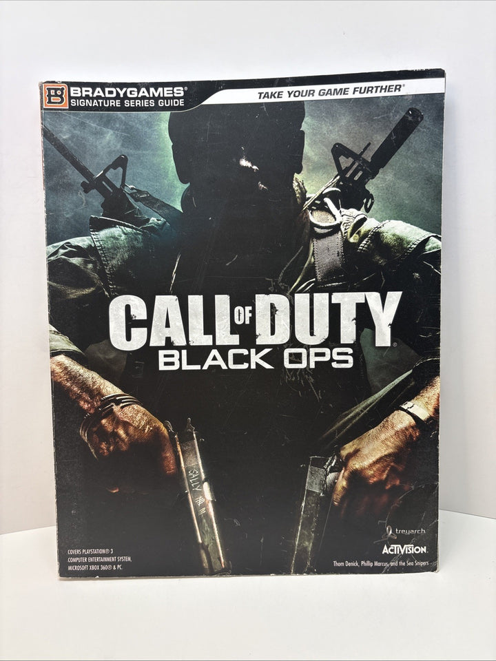 Call of Duty: Black Ops, Signature Series Strategy Guide PS3 Xbox 360 PC, BRADY