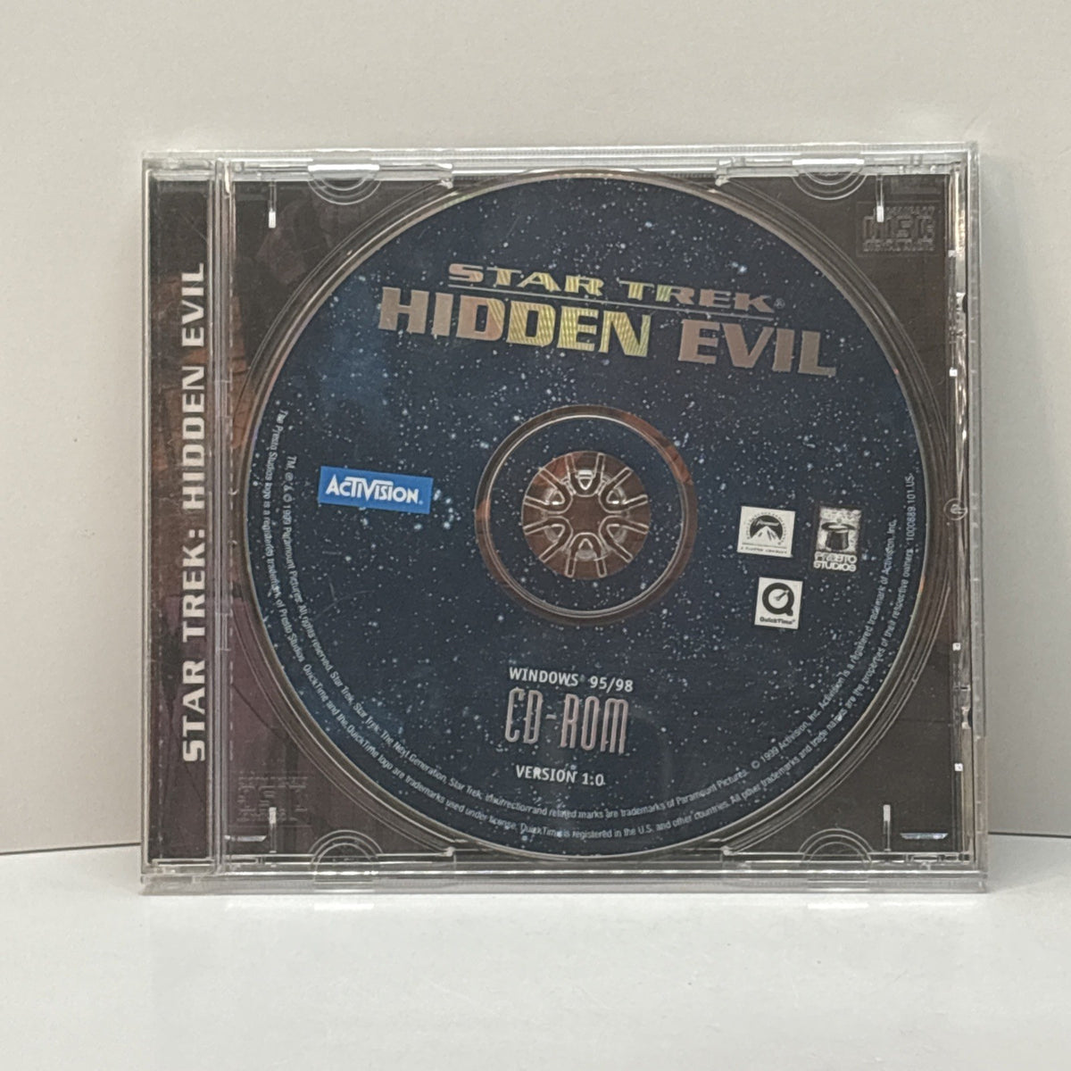 Star Trek Hidden Evil (1999) PC CD-ROM Computer Game Activision