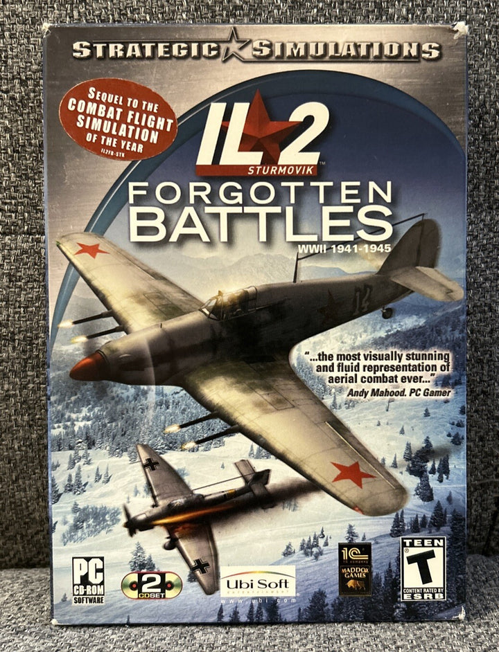 IL-2 Sturmovik: Forgotten Battles (PC, 2003) Combat Flight Simulator