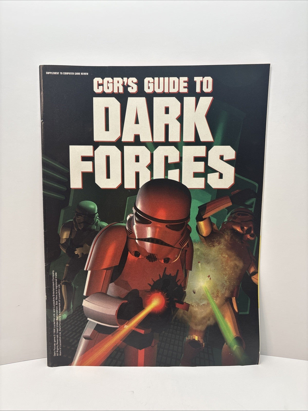 CGR's Guide to Dark Forces Magazine Vintage 1994 PC Game Strategy Lucasfilm