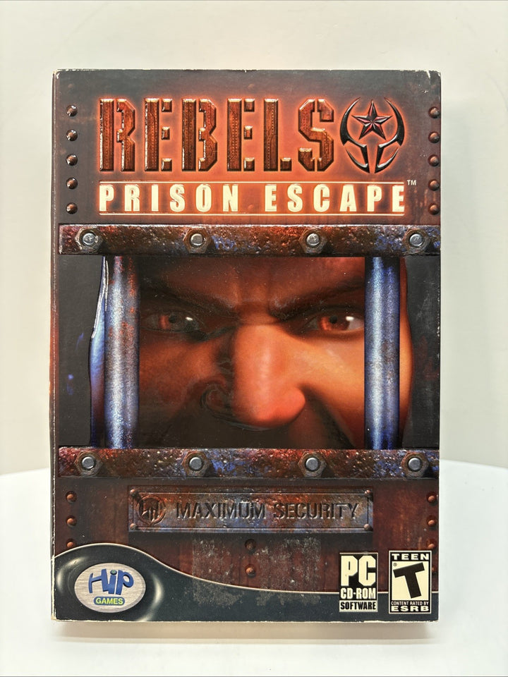Rebels Prison Escape HIP Games PC Game 2003 Sealed New