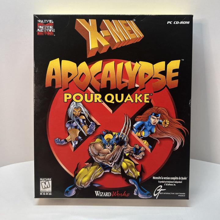 X-Men Ravages of the Apocalypse (1997) French - Big Box PC - Quake Conversion