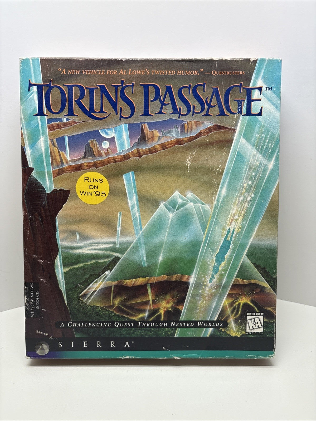 Torin’s Passage (1995) Sierra MS-DOS WIN Big Box CD Video Game