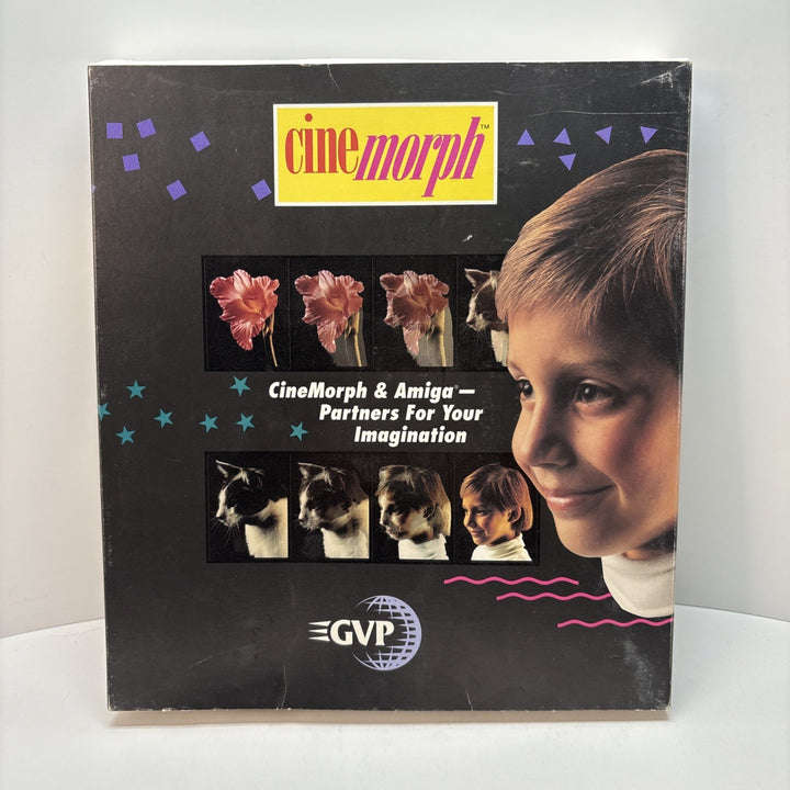 CineMorph (1992) GVP - Polymorphing Animation Commodore Amiga -Box & Manual Only