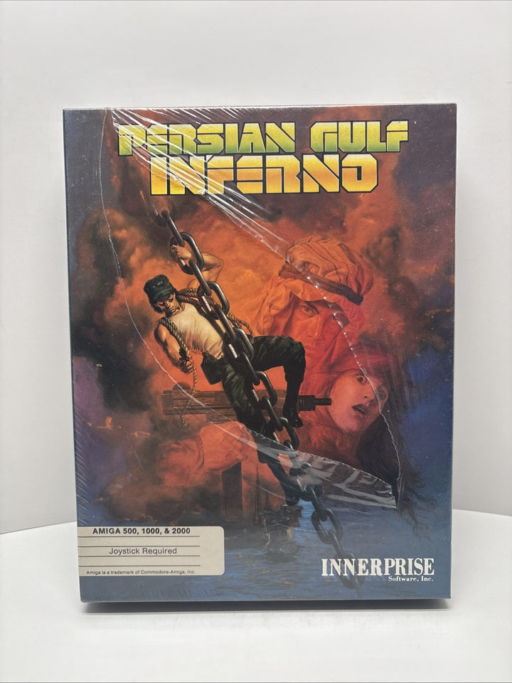 Persian Gulf Inferno By Innerprise ~ Amiga New Factory Sealed With Tear In Front