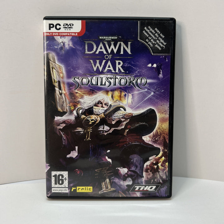 WARHAMMER 40,000 DAWN OF WAR SOUL STORM PC DVD-ROM  complete with instructions