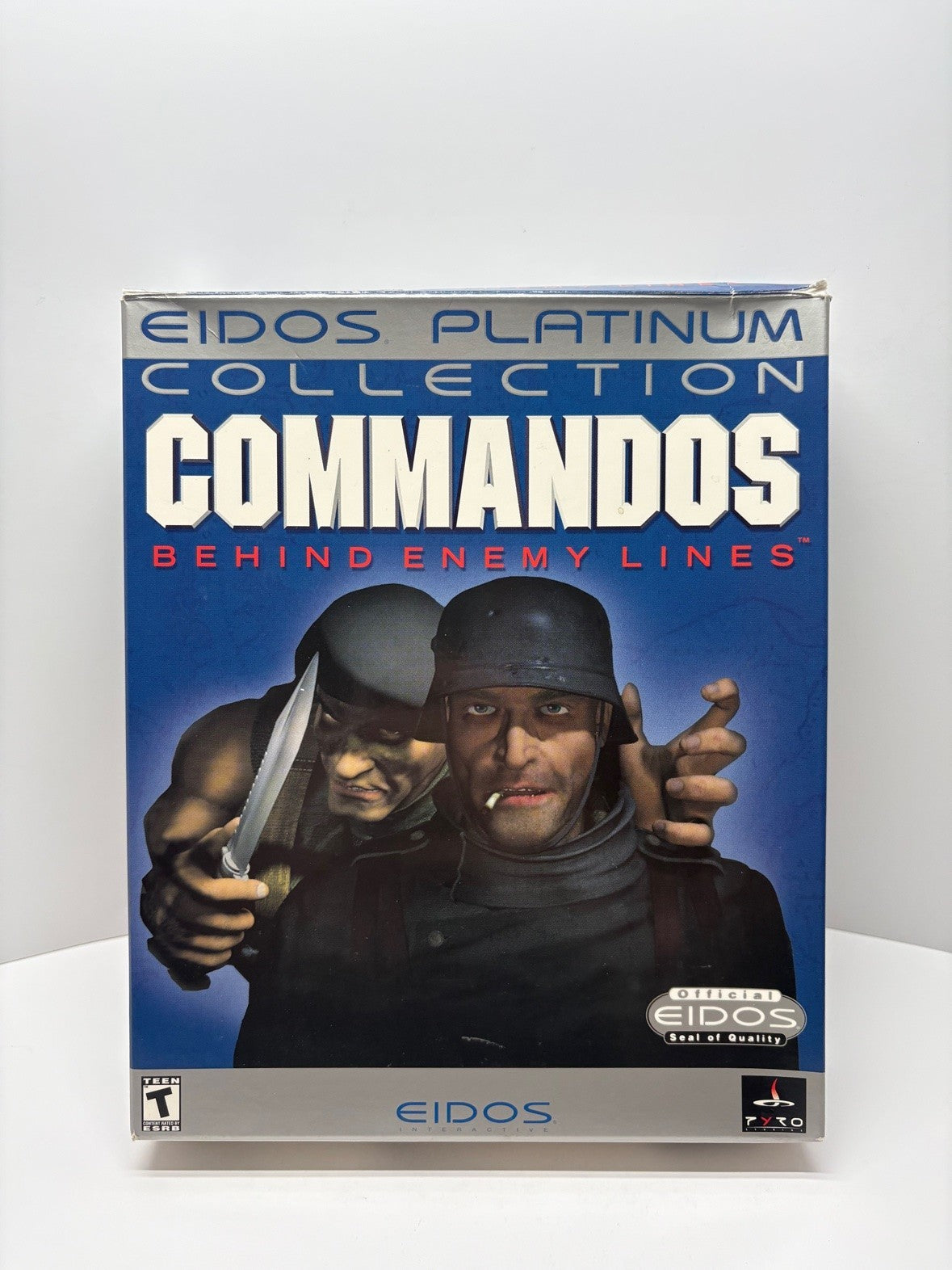 Commandos Behind Enemy Lines PC CD-ROM Big Box Eidos Platinum Collection 1998