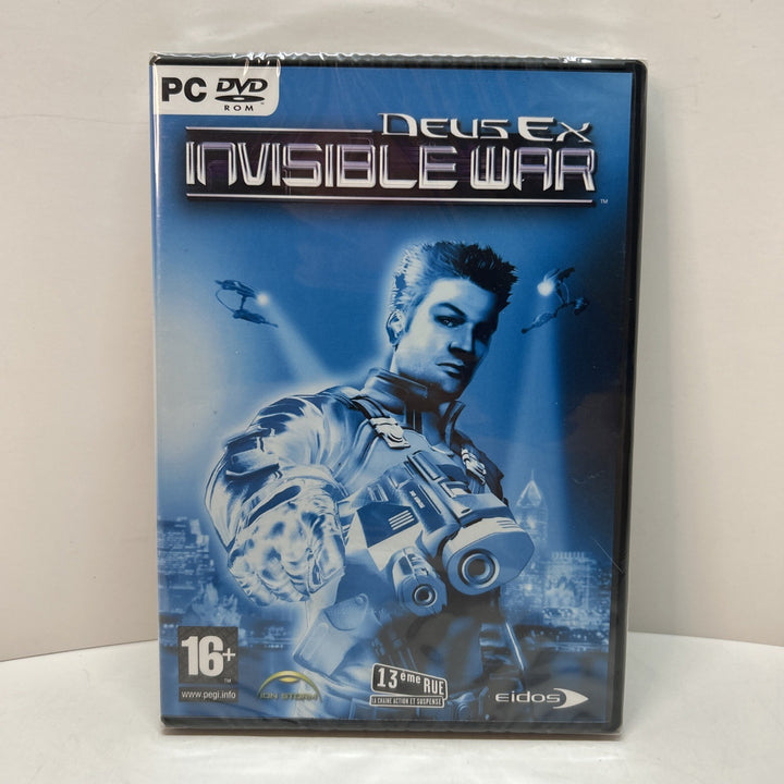 Deus Ex: Invisible War (PC 2003) *Sealed* Great Condition - Version française FR