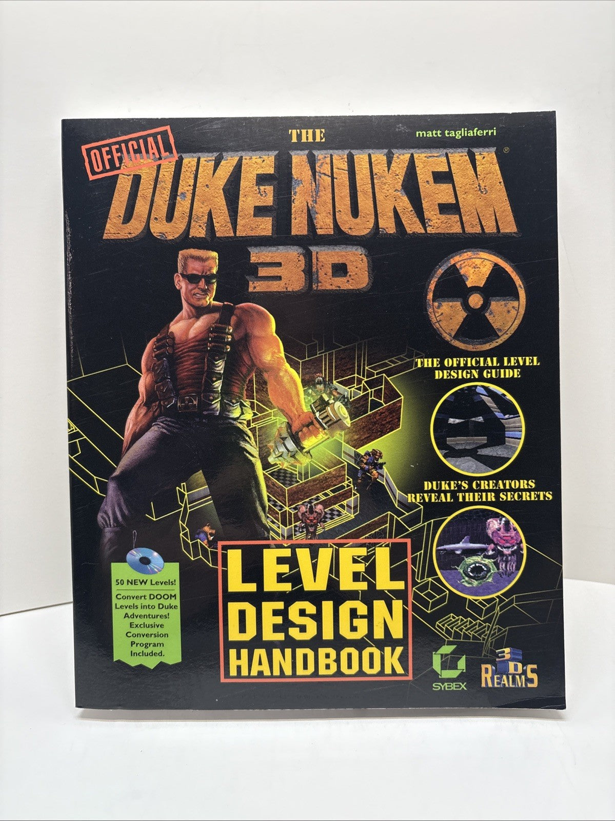 Duke Nukem 3D Level Design Handbook + CD-ROM – Like New! 3D Realms Official