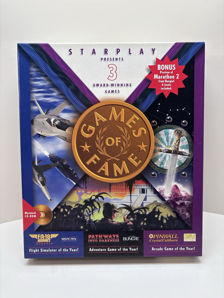 Games of Fame StarPlay Big Box Macintosh – F/A-18 Hornet, Pathways, Crystal