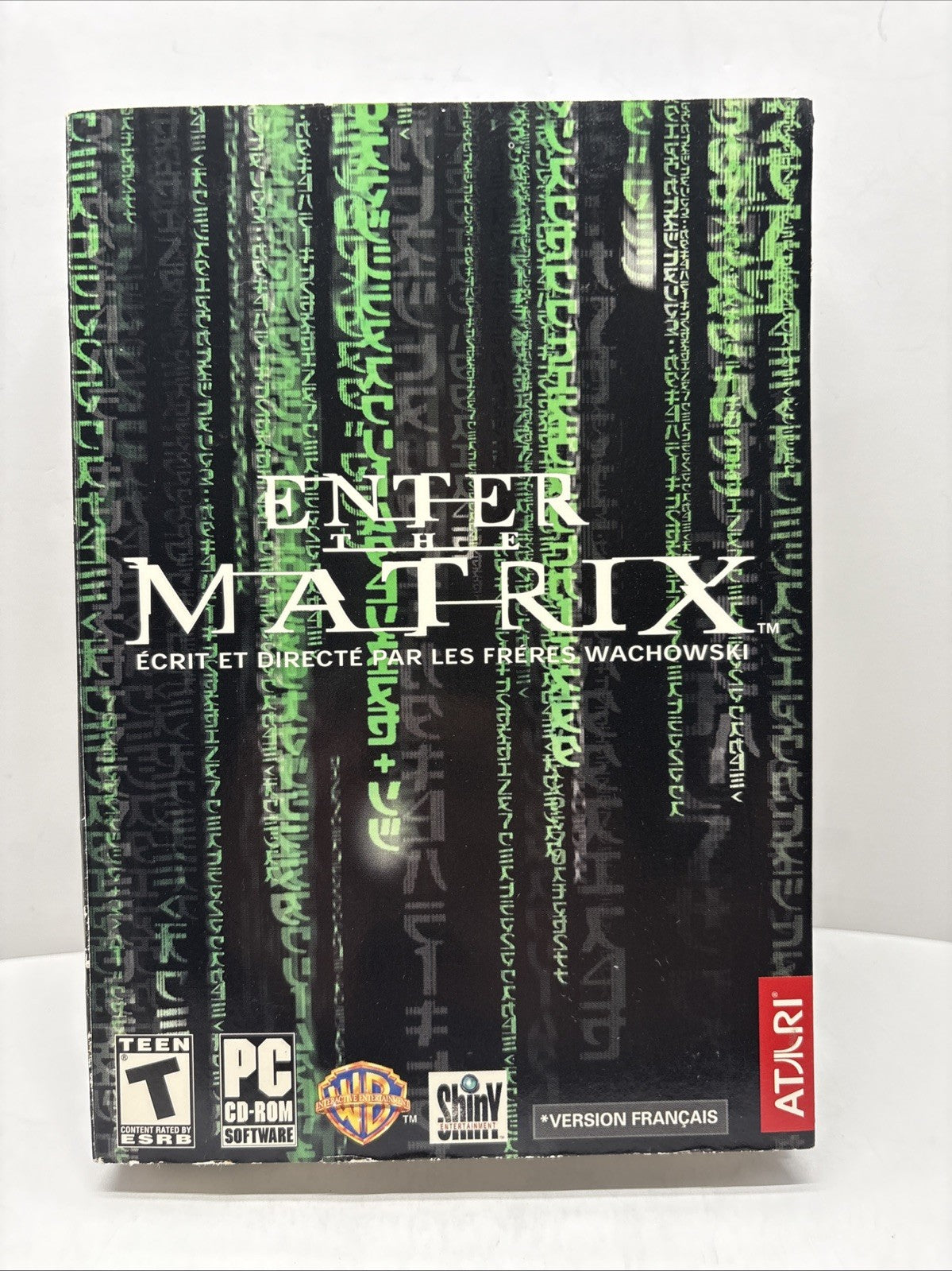 Enter the Matrix PC CD-ROM  (Windows PC, 2003) French Français