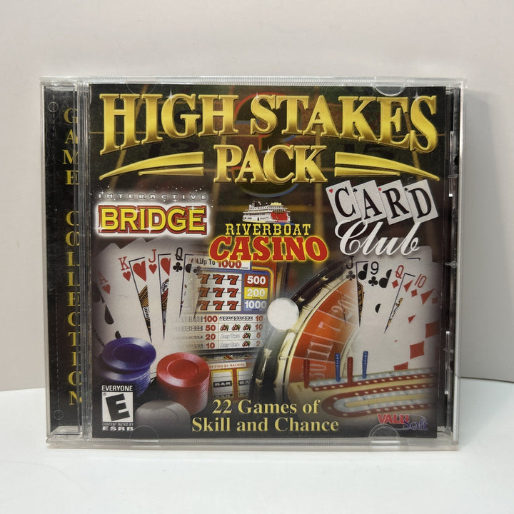 High Stakes Pack (PC-CD, 2001) for Windows 95/98/Me -