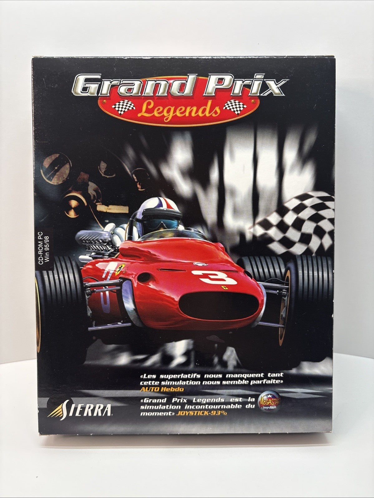 Grand Prix Legends (1998) Sierra - Big Box PC CD-ROM - French Français