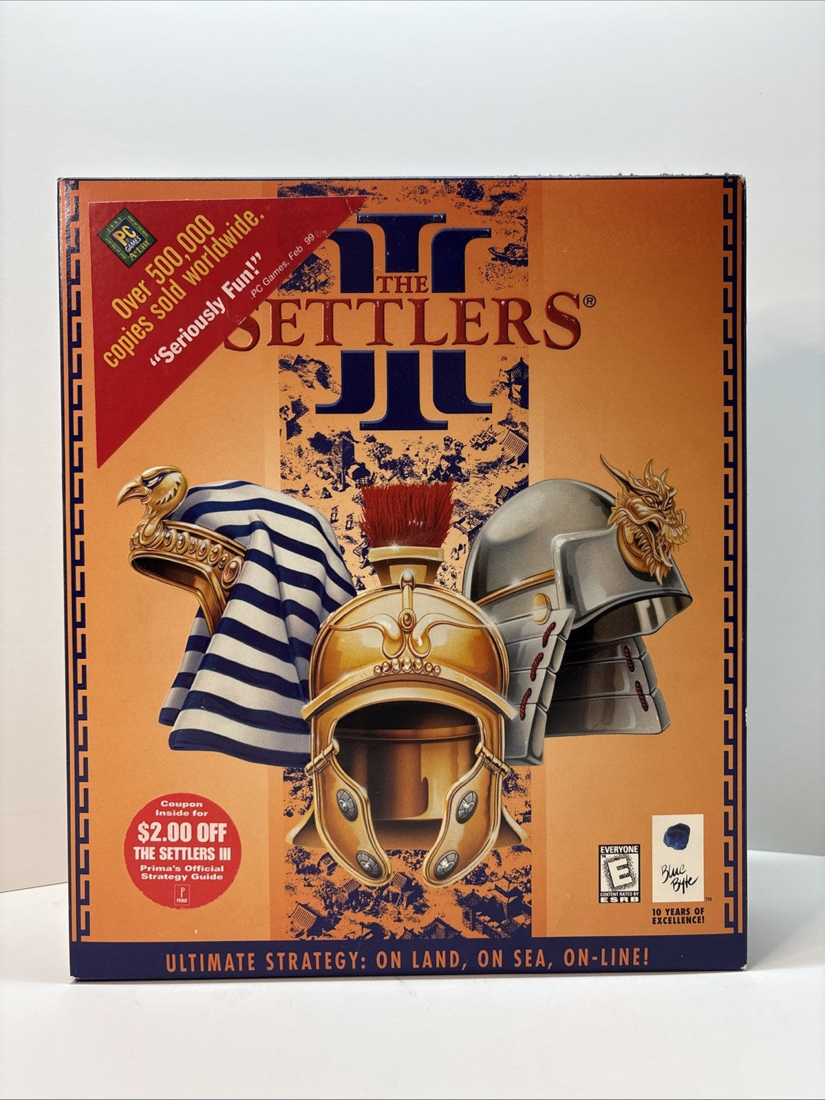 Settlers III 3 PC game by Blue Byte - COMPLETE Big Box