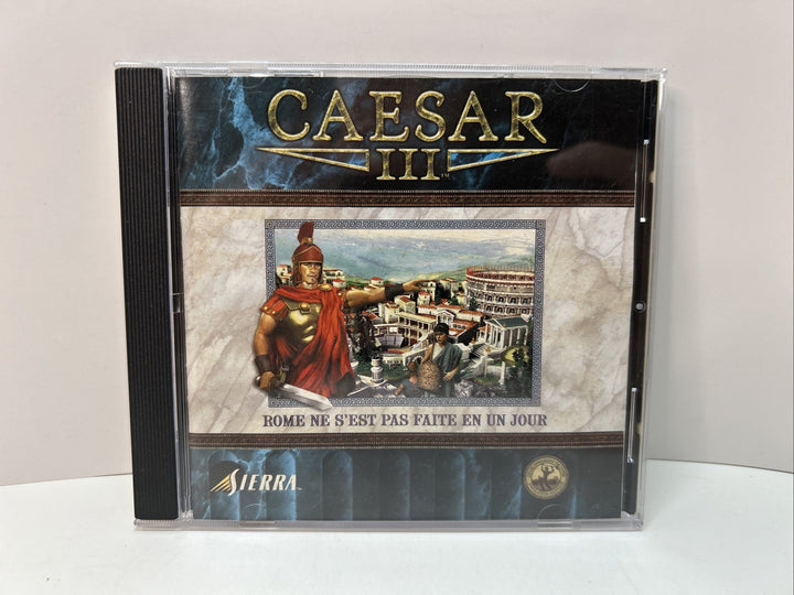 Caesar III 3 Windows PC CD-ROM 1995 - Disc In Jewel Case - French Français