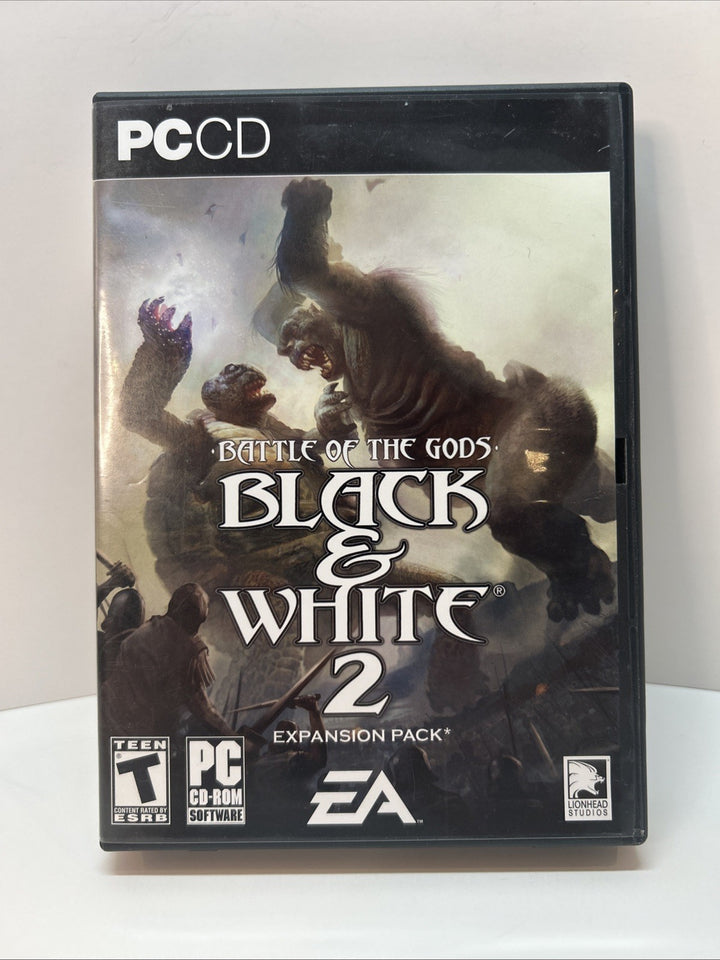 BLACK AND WHITE 2 BATTLE OF THE GODS EXPANSION PACK (PC, 2006)