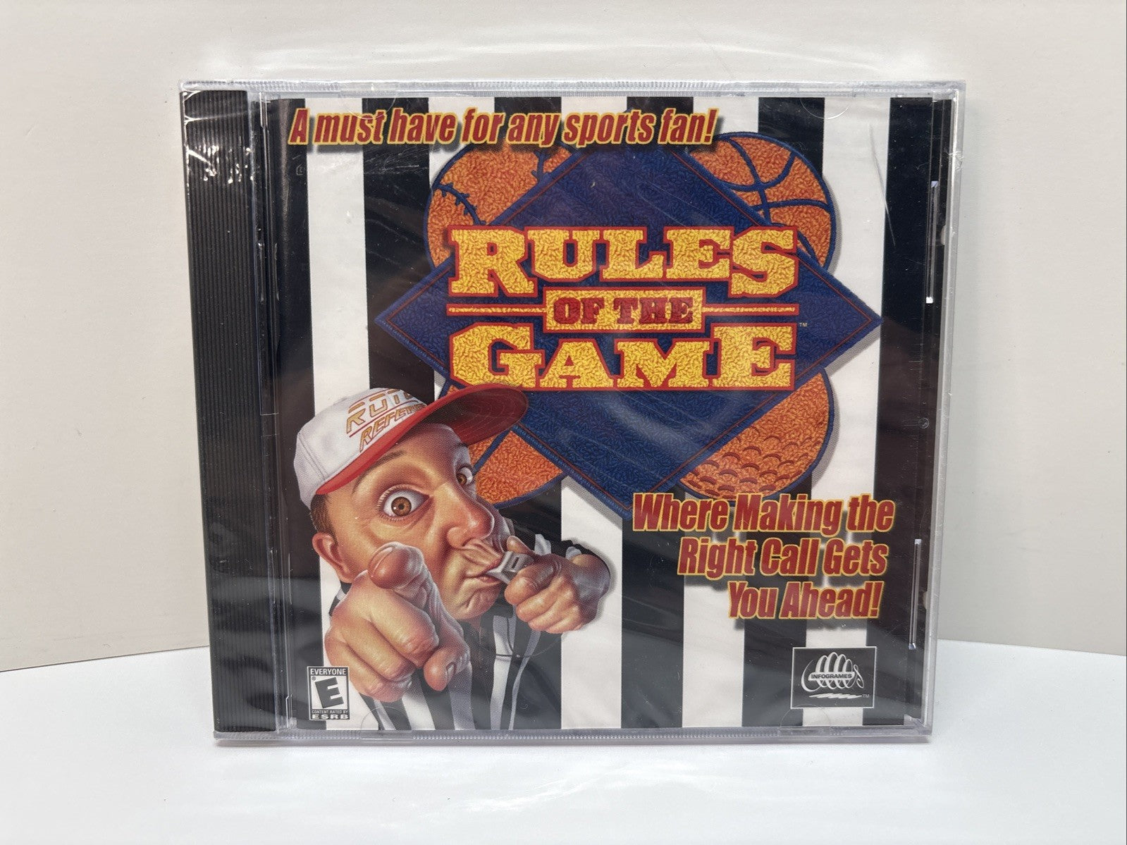 Rules Of The Game PC CD-ROM Game Windows 95/98 Infogrames 2001 NEW & SEALED