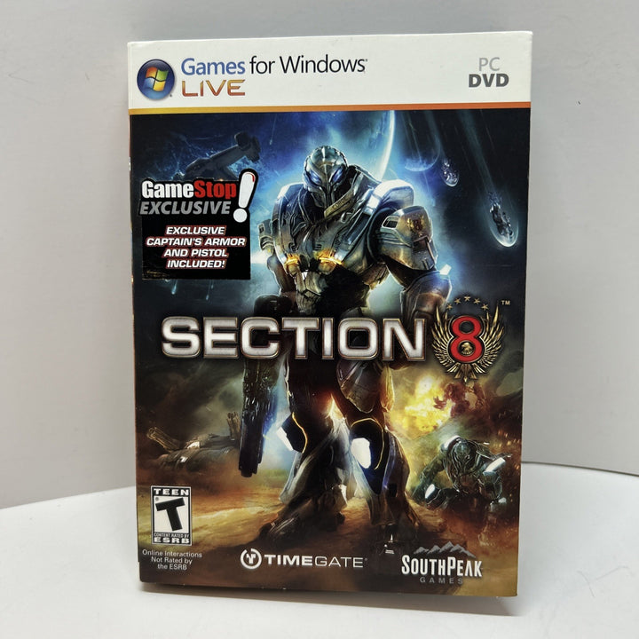 Section 8 - PC DVD-ROM Game - Timegate Southpeak