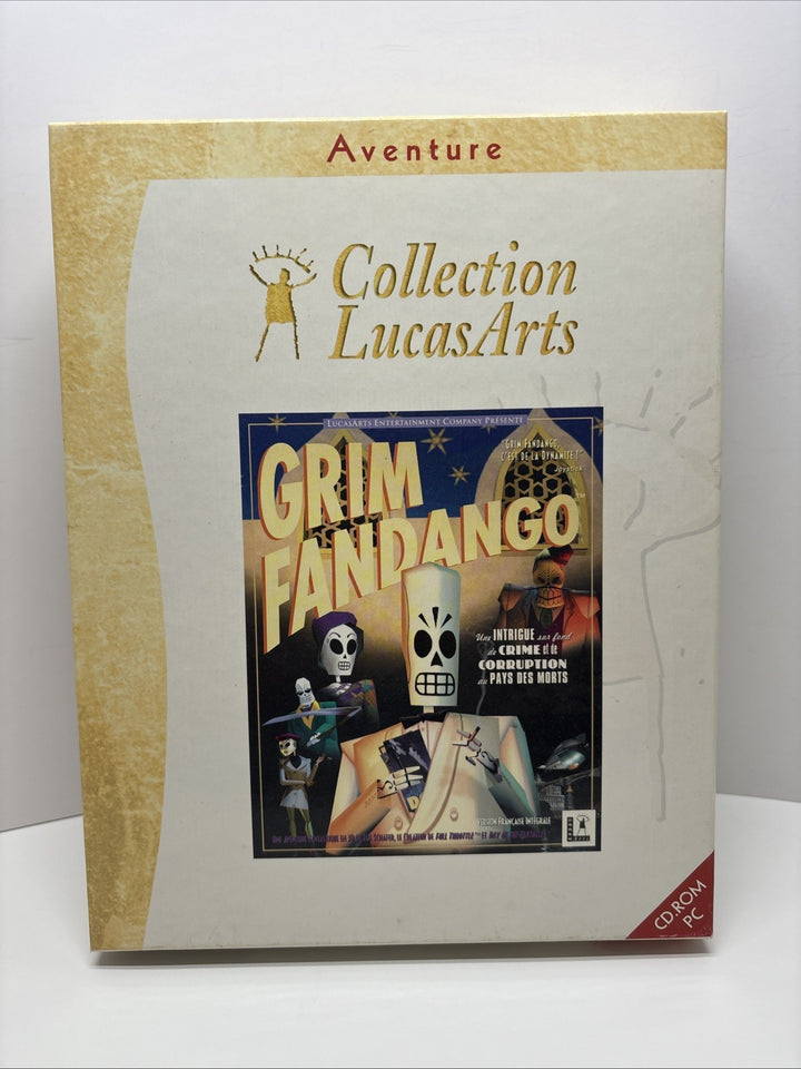 Grim Fandango - Collection Lucasart - PC Big Box CD-ROM - FRENCH