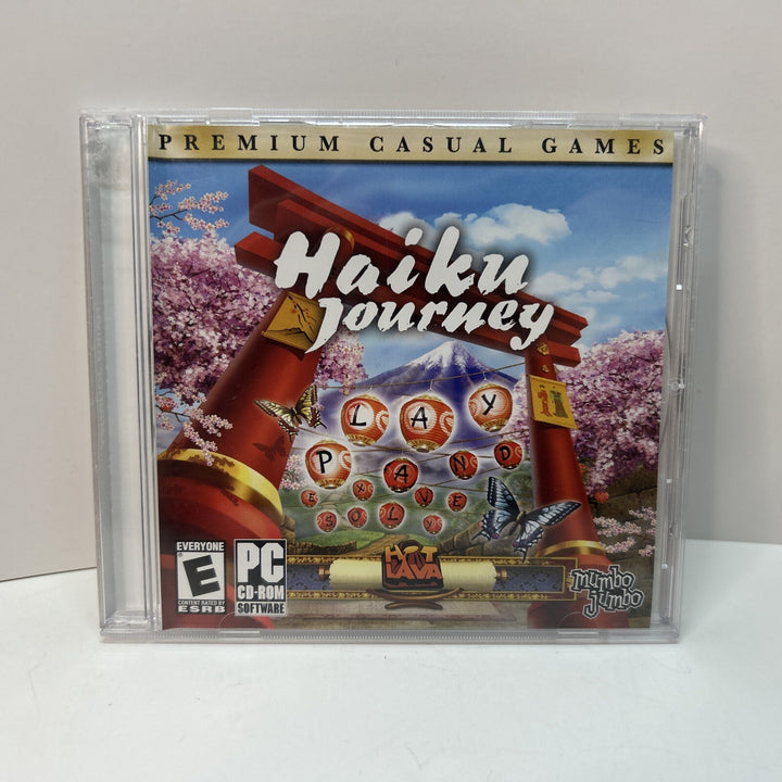 Haiku Journey (PC, 2011) CD-ROM Windows Computer Game Disc In Jewel Case