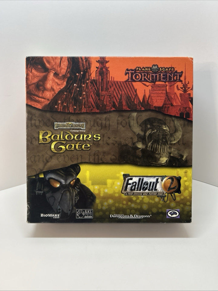 Baldur's Gate, Fallout 2, Planescape Torment - Interplay Big Box RPG Compilation