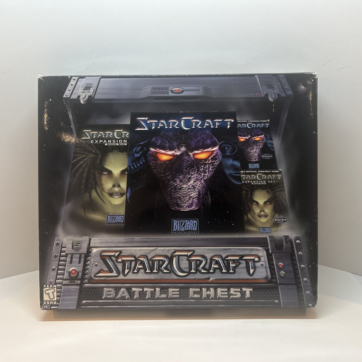 StarCraft Battle Chest (PC, 1999) First Edition Big Box (Very Large Box)
