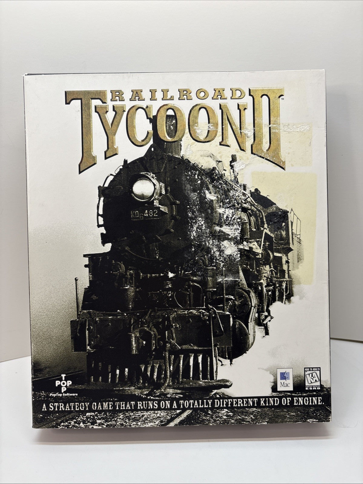 Railroad Tycoon II - Macintosh - Big Box Train Simulator - Complete