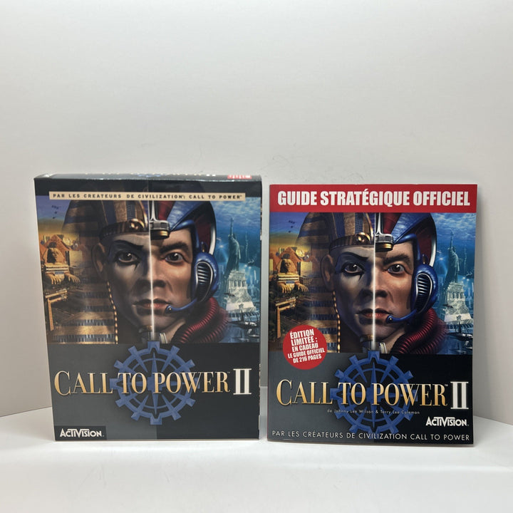 CALL TO POWER 2 II PC CD-ROM GAME BIG BOX COMPLETE - With Guide - French