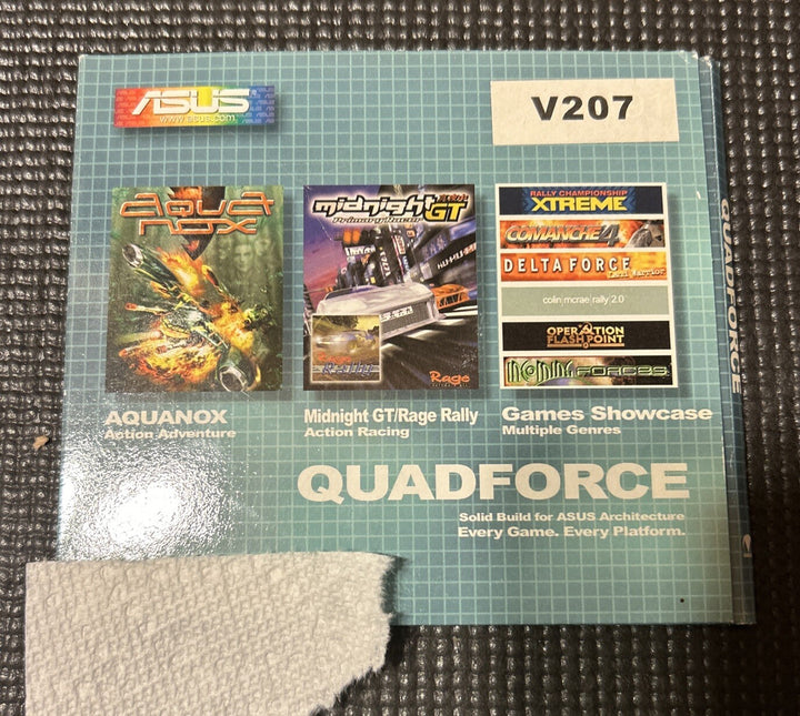 ASUS Quadforce (PC CD-ROM) 3-Disc Set – Midnight GT & Rage Rally